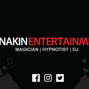 Kinakin Entertainment magician hypnotist dj yxe
